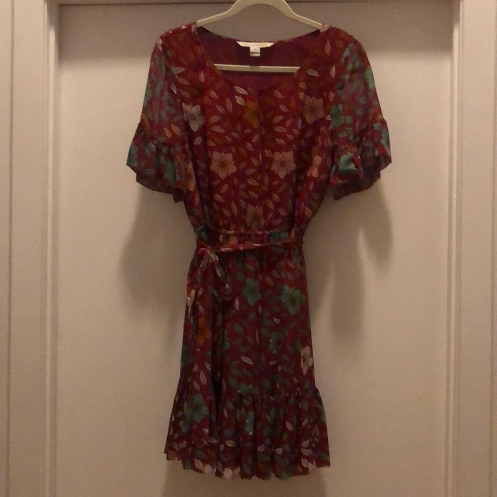DVF floral dress